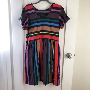 Ace & Jig Misty Dress in Ribbon Candy size S